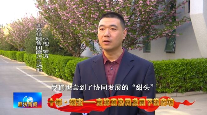廊坊广电·关注丨【十年·蝶变——京津冀协同发展下的廊坊】从北京到：产业协同成就精雕“大腕”(图16)