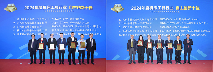机床工具协会在CIMT2025开幕首日发布“自主创新十佳”和“产品质量十佳”调研成果(图1)
