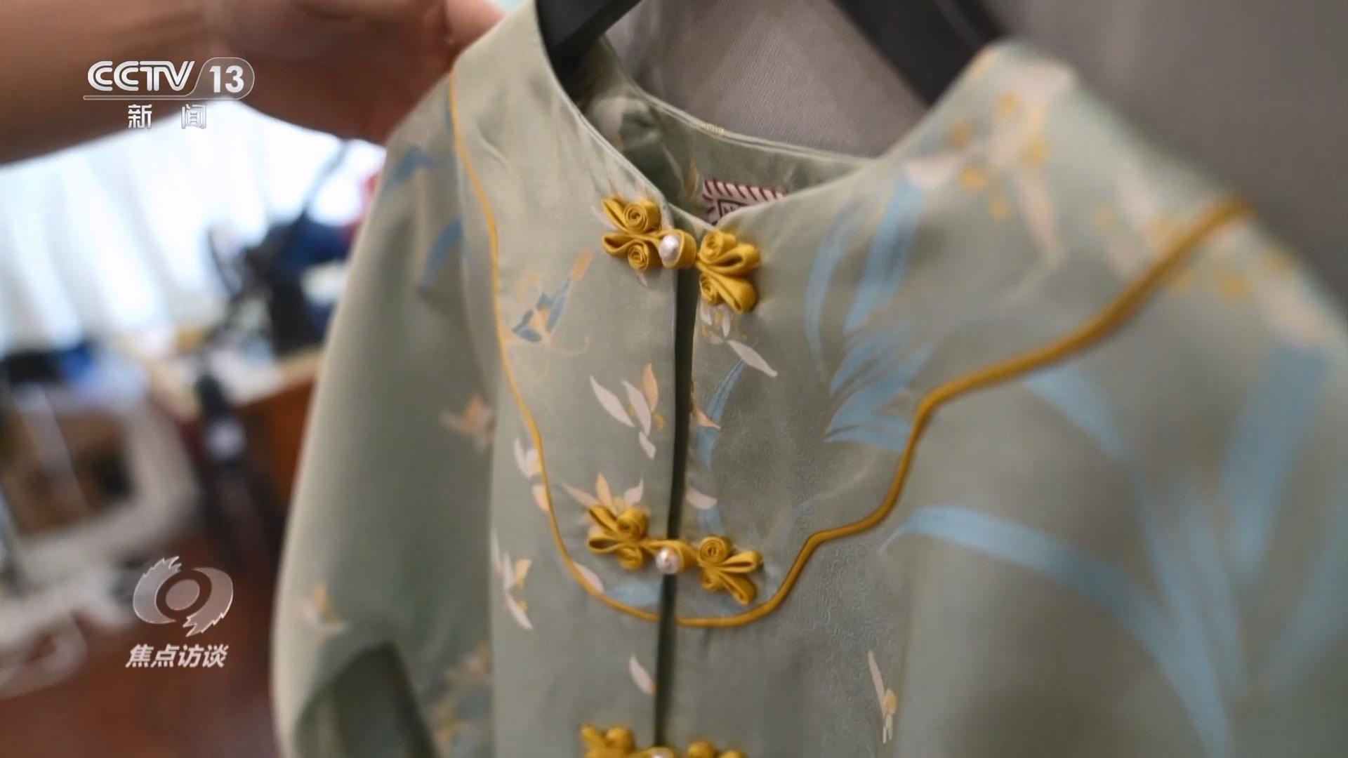 焦点访谈｜“新中式”引领国潮新风尚 千年织锦织出锦绣未来(图4)